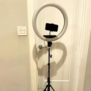 COPY - 18inch selfie Ring light with stand & phone holder